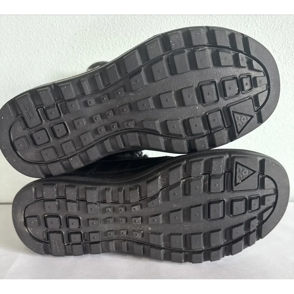Nike Woodside Chukka 2 Black Anthracite Winter‎ Boot 537345-001 Women 6